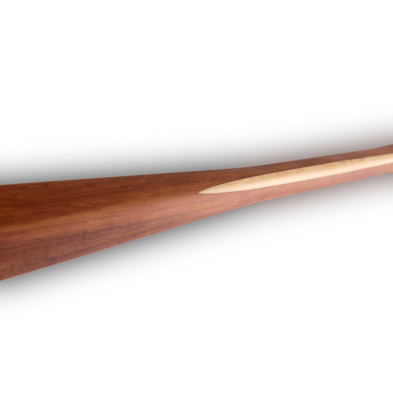 Pagaie Bois Enfant 50cm - Légère, Ergonomique, Poignée T Confortable - Pour Canoë, Kayak, Jeux D'eau - Activités Nautiques