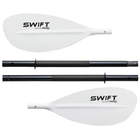 Pagaie SWIFT alu 4 parties EGALIS